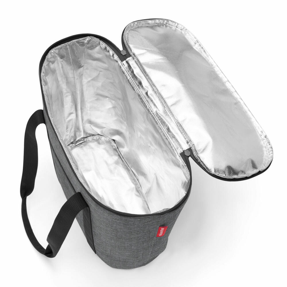 reisenthel thermoshopper, Isotasche, isolierte Tasche, Thermo Shopper, Einkaufstasche, Twist Silver, 15 L, OV7052