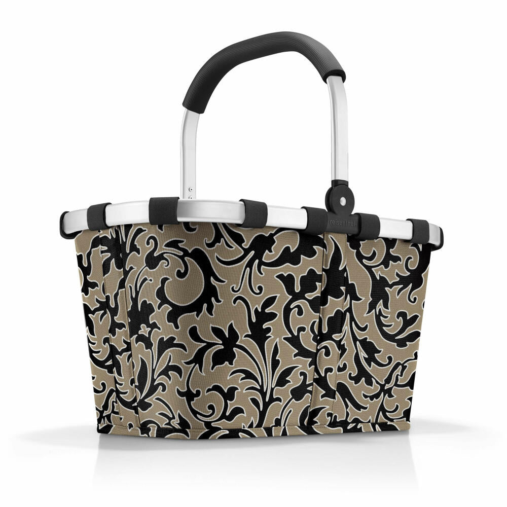 reisenthel carrybag, shopping basket, picnic basket, carrying bag, Baroque Marble, 22 L, BK7061