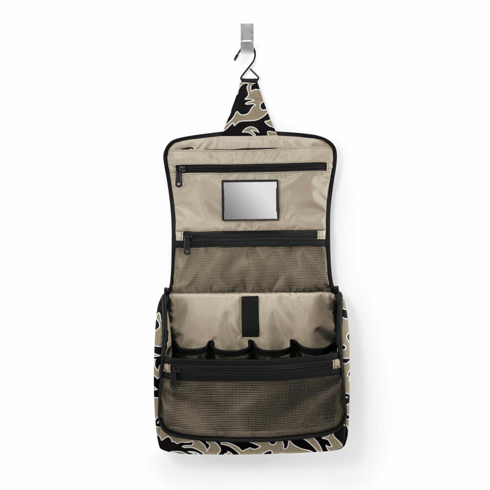 reisenthel toiletbag XL, Kulturbeutel, Kosmetiktasche, Baroque Marble, 4 L, WO7061