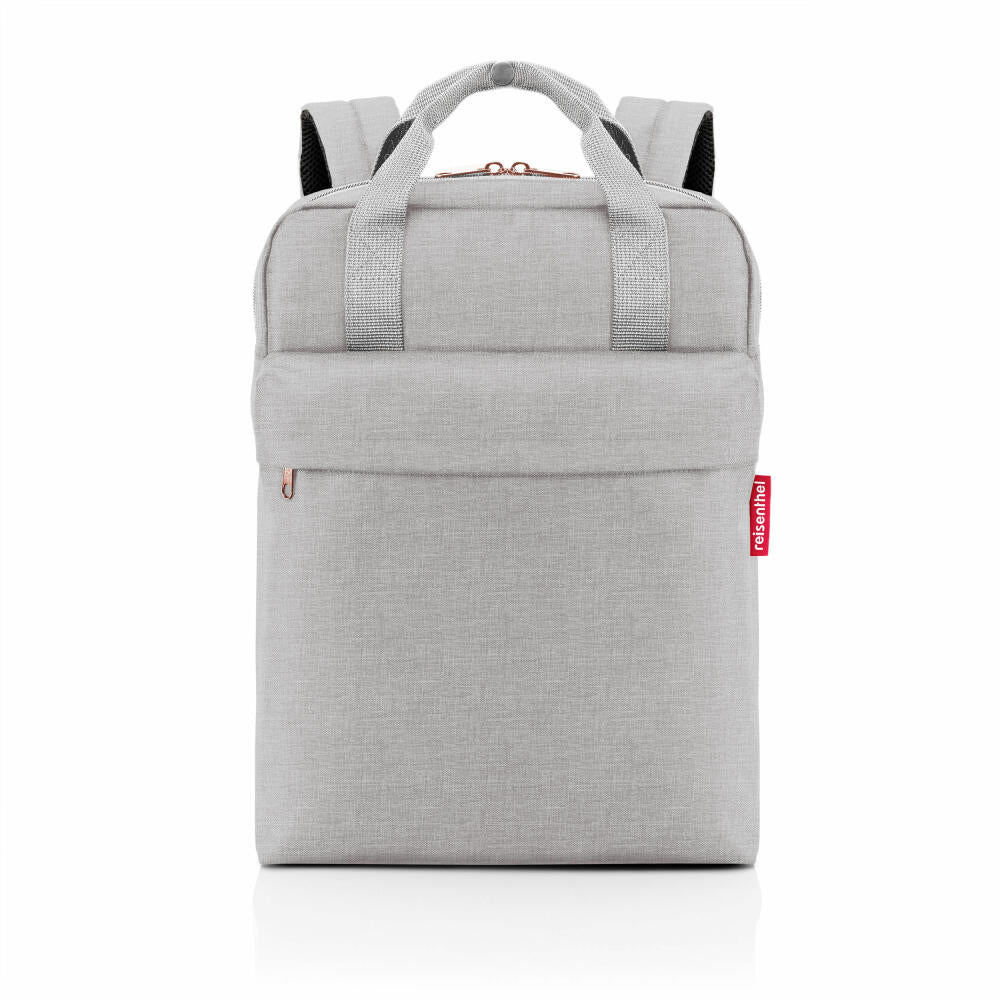 reisenthel allday backpack M, Rucksack, Freizeitrucksack, Tasche Handgepäck, Twist Sky Rose, 15 L, EJ1035