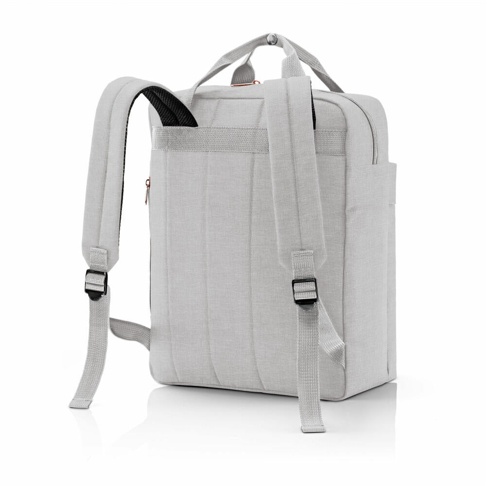 reisenthel allday backpack M, Rucksack, Freizeitrucksack, Tasche Handgepäck, Twist Sky Rose, 15 L, EJ1035