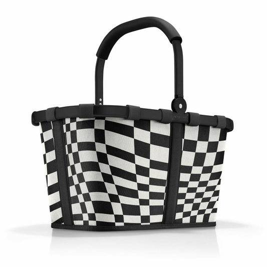 reisenthel carrybag, shopping basket, picnic basket, carrying bag, Frame Op-Art, 22 L, BK7065