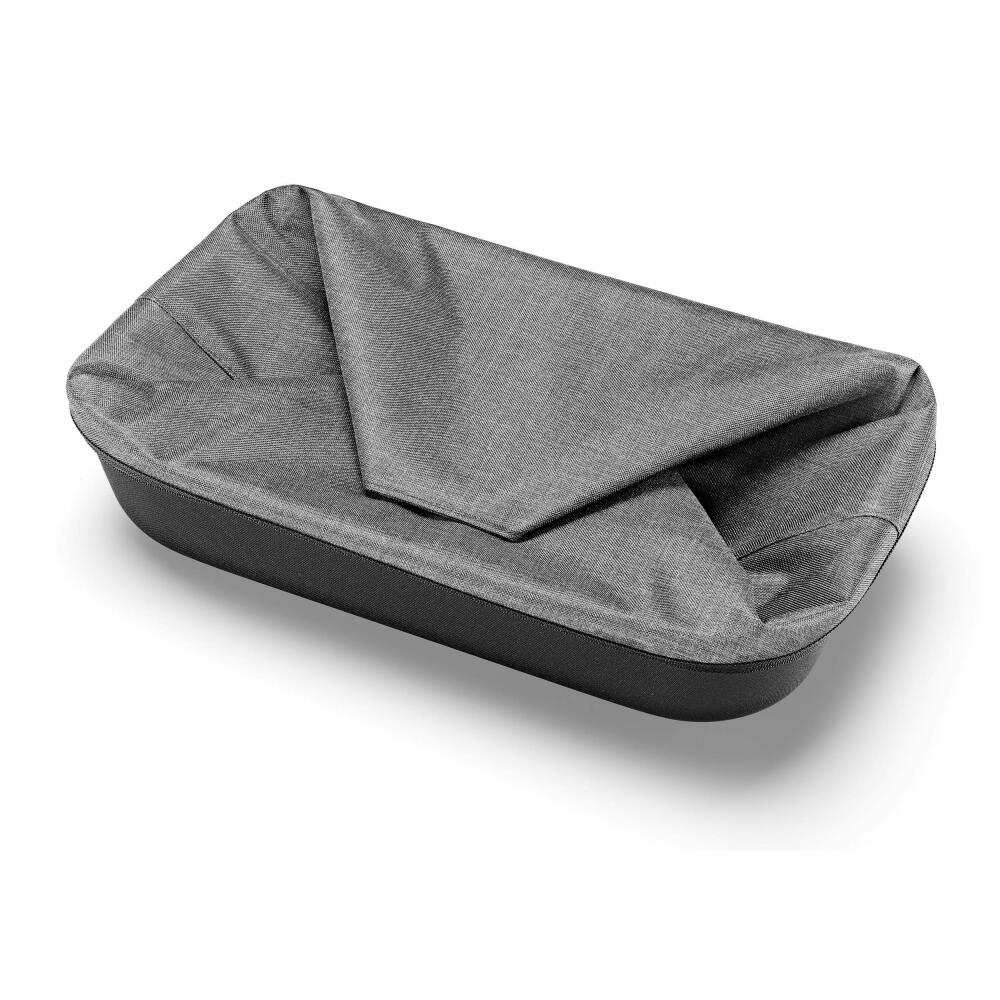 reisenthel shopping basket, foldable shopping basket, shopping bag, Twist Silver, 22 L, BE7052