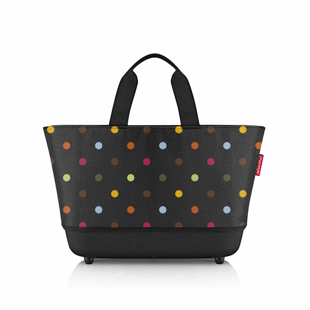 reisenthel shopping basket, foldable shopping basket, shopping bag, Dots, 22 L, BE7009