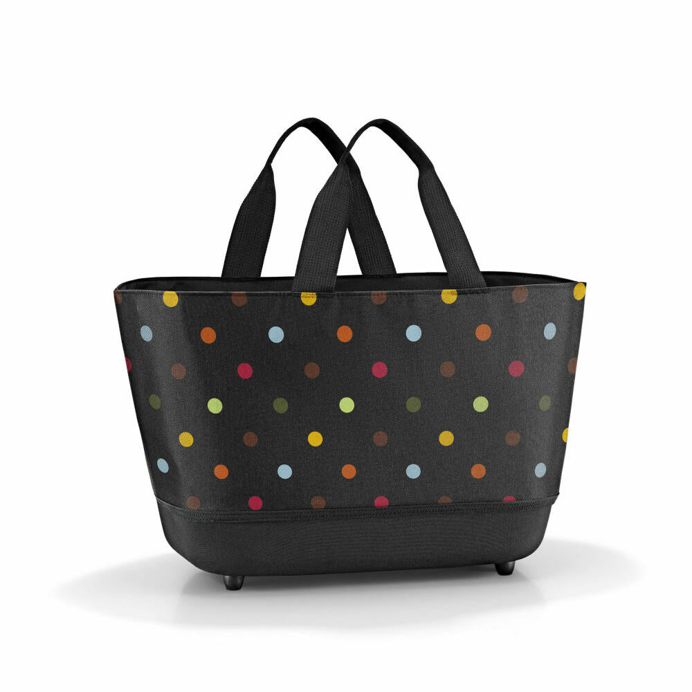 reisenthel shopping basket, foldable shopping basket, shopping bag, Dots, 22 L, BE7009