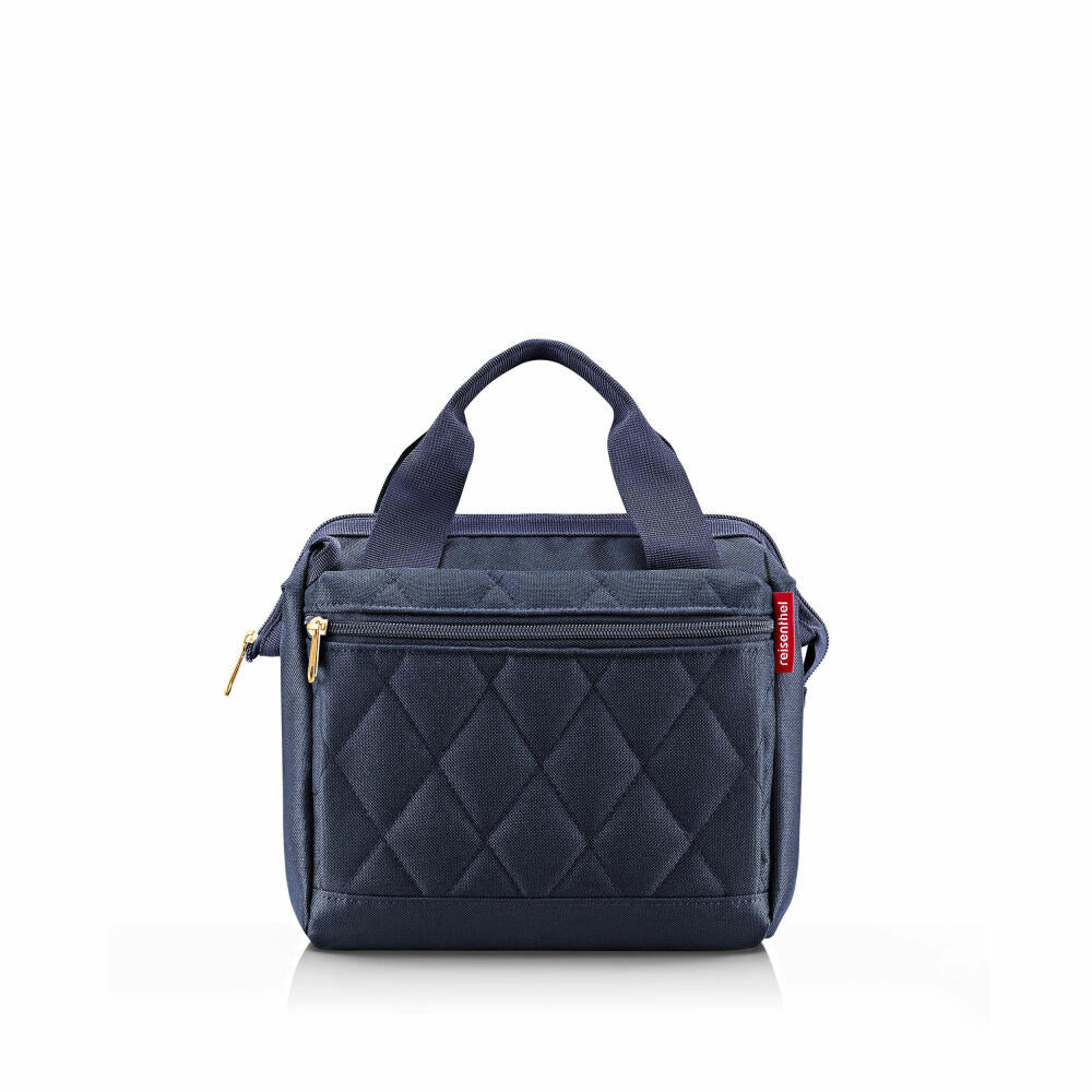 reisenthel allrounder cross, shoulder bag, bag, Rhombus Midnight Gold, 4 L, MQ4110
