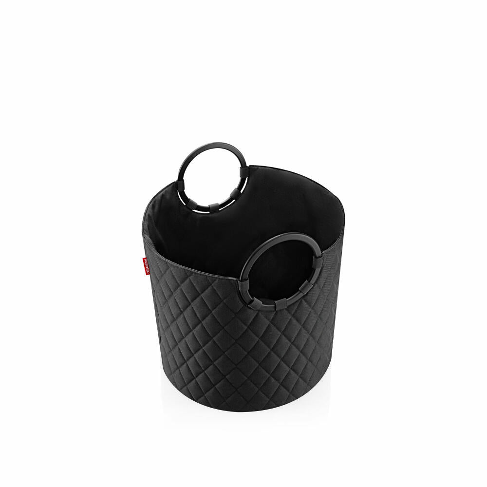 reisenthel loophome S, storage basket, Frame Rhombus Black, 35 L, VR7071