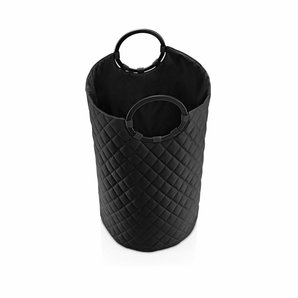 reisenthel loophome L, storage basket, Frame Rhombus Black, 65 L, VT7071