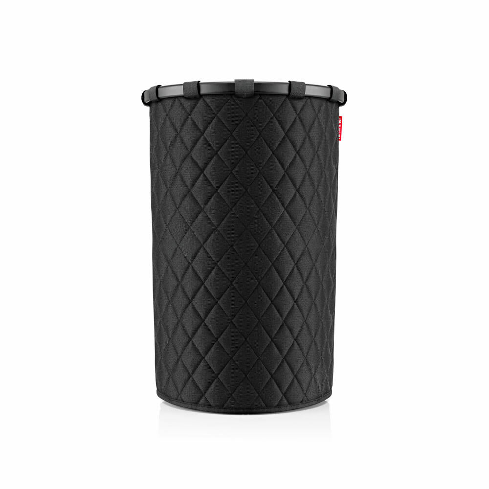 reisenthel homebasket L, storage basket, Frame Rhombus Black, 50 L, UB7071