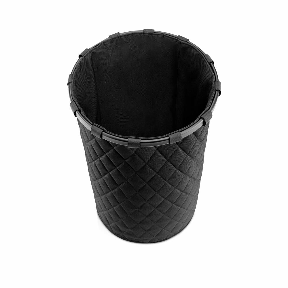 reisenthel homebasket L, storage basket, Frame Rhombus Black, 50 L, UB7071