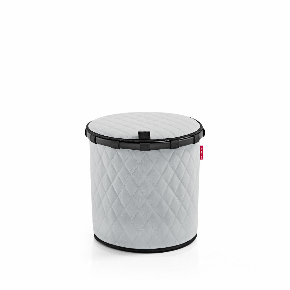 reisenthel homebasket cover, cover for storage basket, Rhombus Light Grey, UD7060