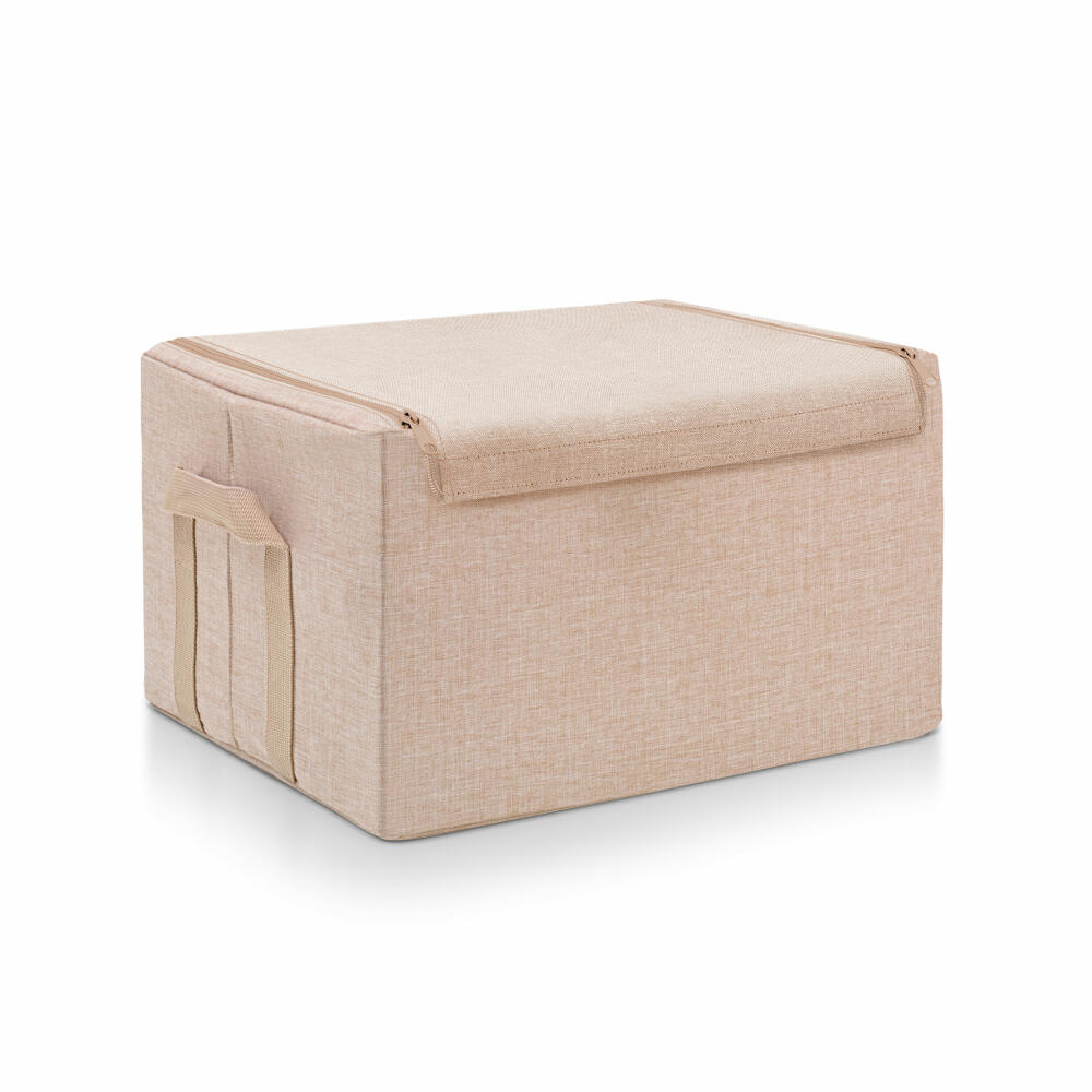 reisenthel storagebox M, Aufbewahrungsbox, Recycling-Polyestergewebe, Twist Coffee, 30 L, FS6041