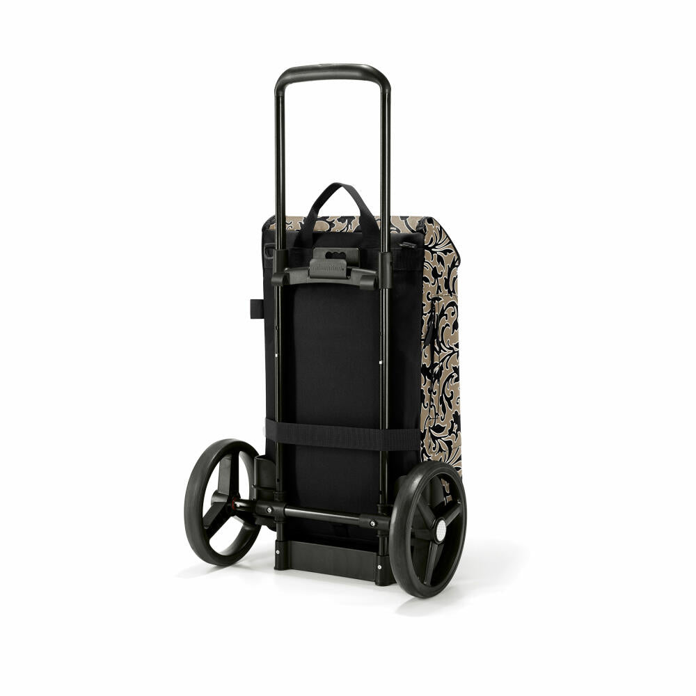 reisenthel citycruiser bag, shopping bag for citycruiser rack, bag, Baroque Marble, 45 L, DF7061