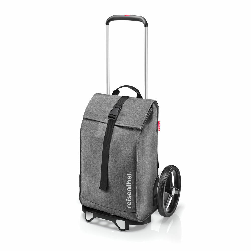 reisenthel citycruiser, shopping trolley with bag, Twist Silver, 40 L, MJ7052
