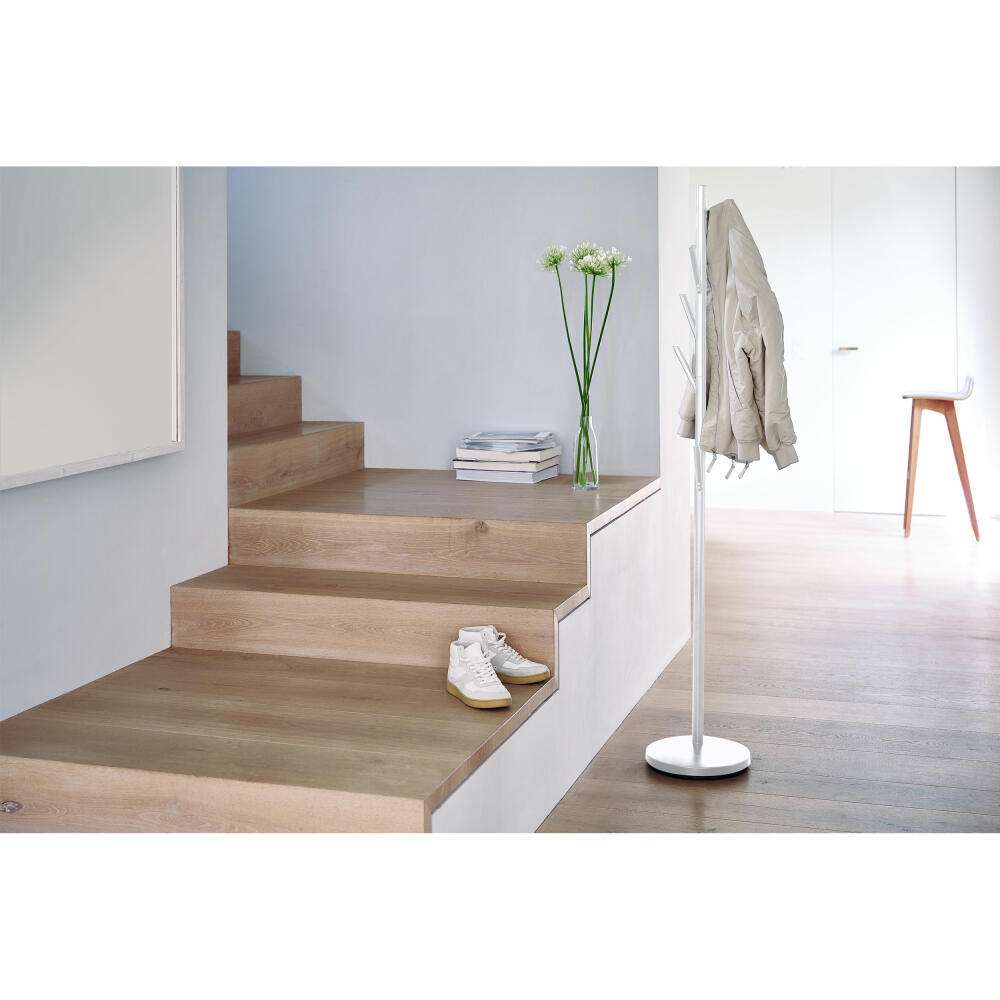reisenthel wardrobe pure, Garderobe, Kleiderständer, Metall pulverbeschichtet, White, 1.72 m, DP1001