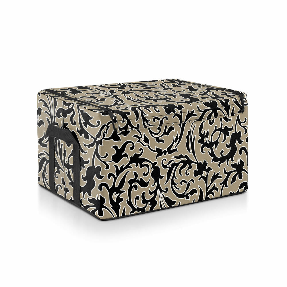reisenthel storagebox M, Aufbewahrungsbox, Recycling-Polyestergewebe, Baroque Marble, 30 L, FS7061