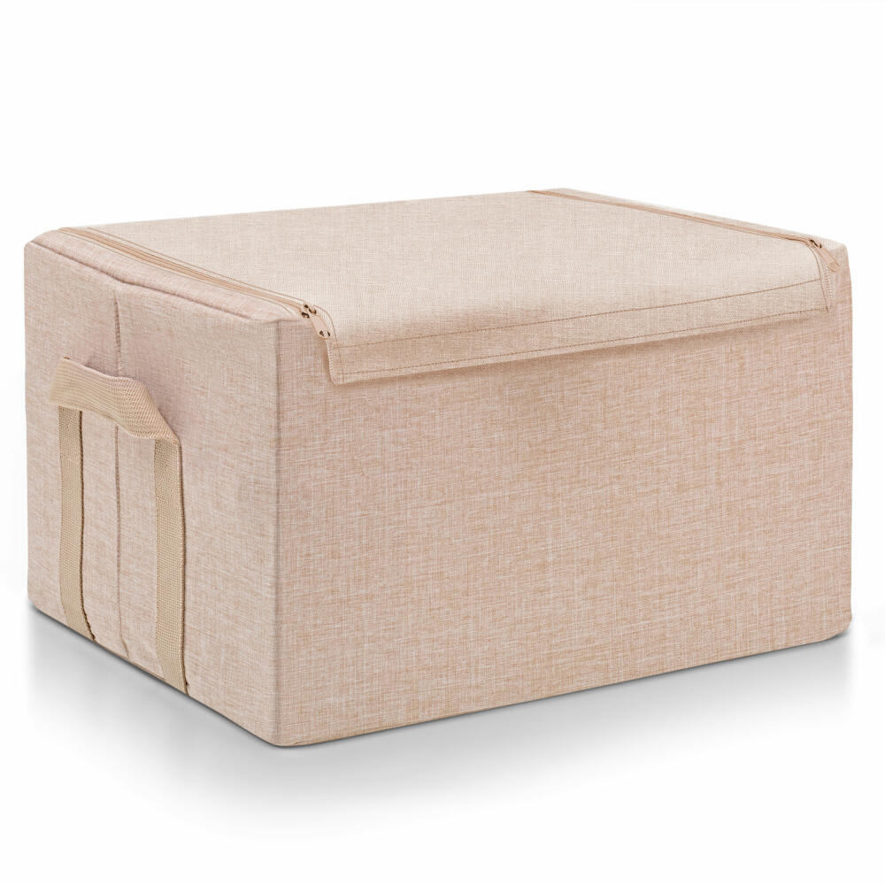 reisenthel storagebox L, Aufbewahrungsbox, Recycling-Polyestergewebe, Twist Coffee, 60 L, FT6041