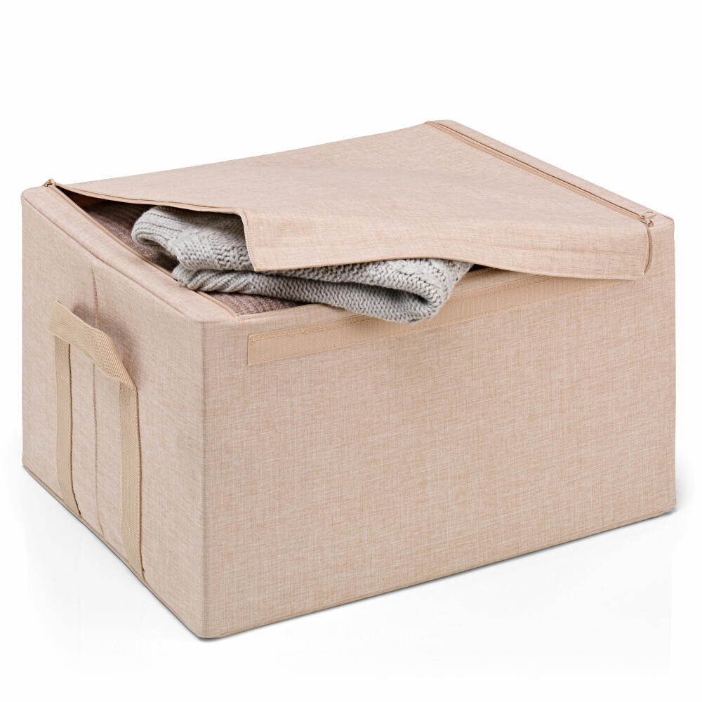 reisenthel storagebox L, Aufbewahrungsbox, Recycling-Polyestergewebe, Twist Coffee, 60 L, FT6041