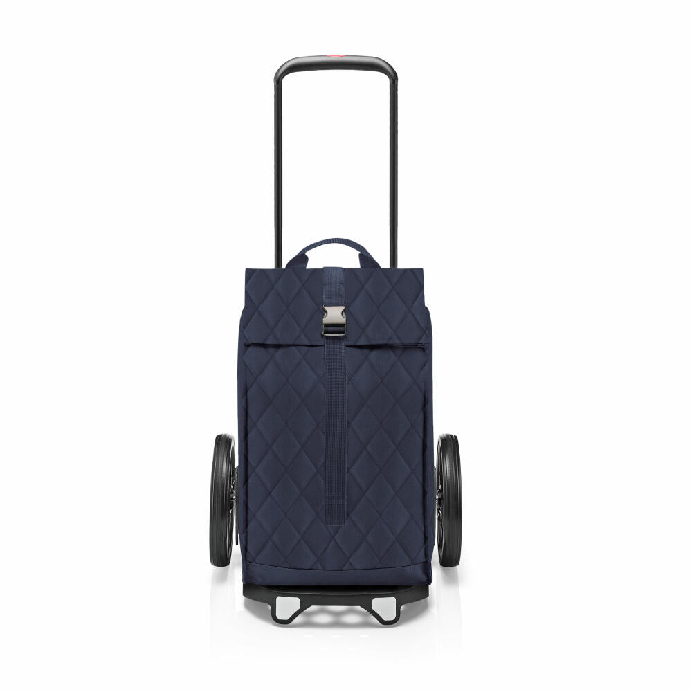 reisenthel citycruiser, shopping trolley with bag, Rhombus Midnight, 40 L, MJ4110
