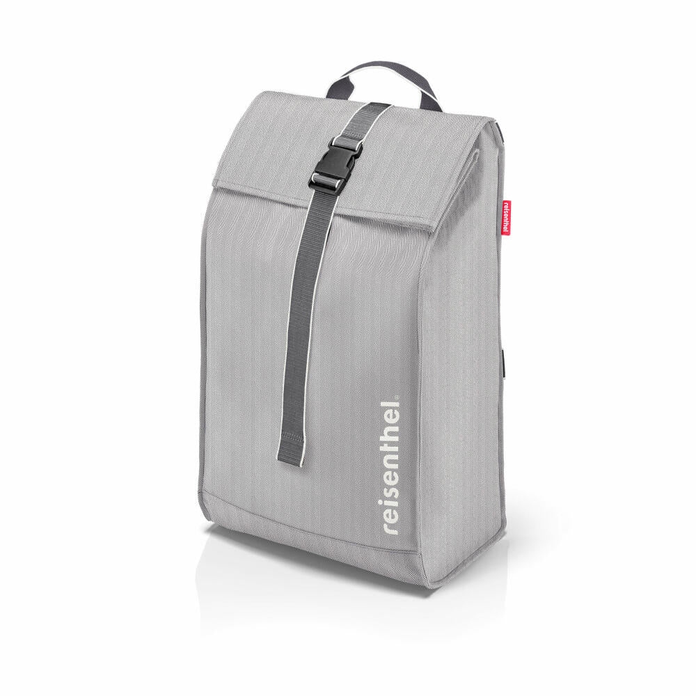 reisenthel citycruiser, shopping trolley with bag, Herringbone Grey, 40 L, MJ7074