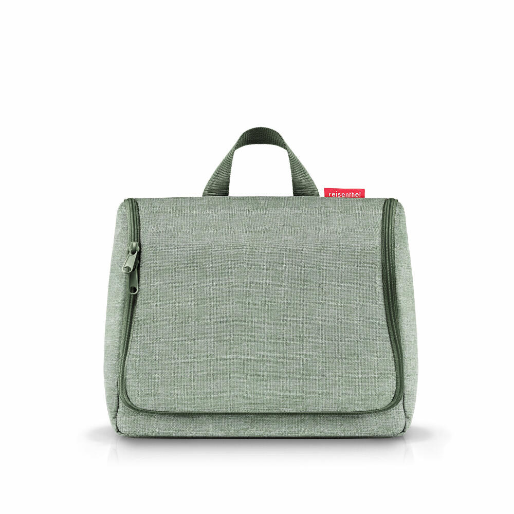 reisenthel toiletbag XL, Kulturbeutel, Kosmetiktasche, Kulturtasche, Twist Sage, 4 L, WO5048
