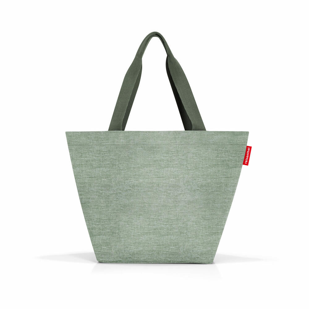 reisenthel shopper M, shopping bag, carrying bag, bag, Twist Sage, 15 L, ZS5048