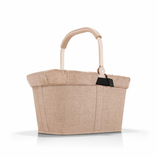 reisenthel carrybag cover, Abdeckung, Sichtschutz, Haube, Deckel für Einkaufskorb, Twist Coffee, BP6041