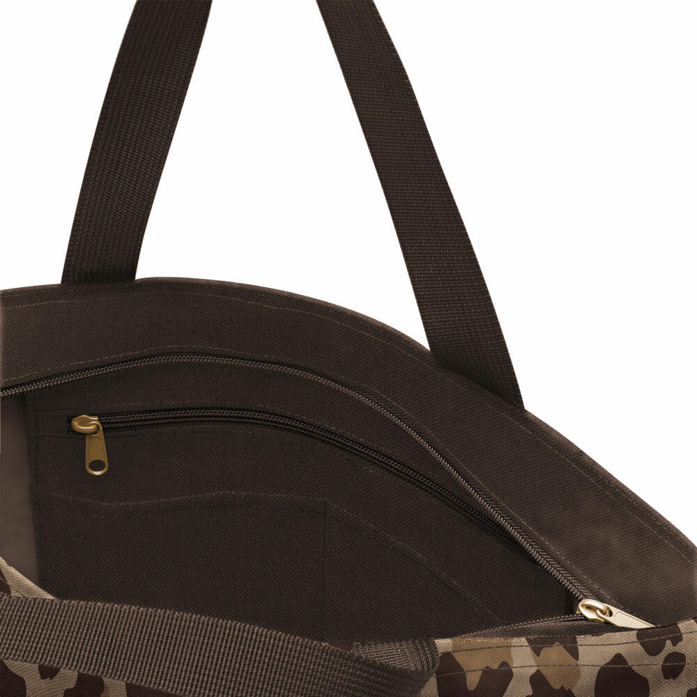 reisenthel cityshopper 2 set #1, 2-tlg., Tragetasche, Tasche, pocketcase, Leo Macchiato, 25 L, ZD6048