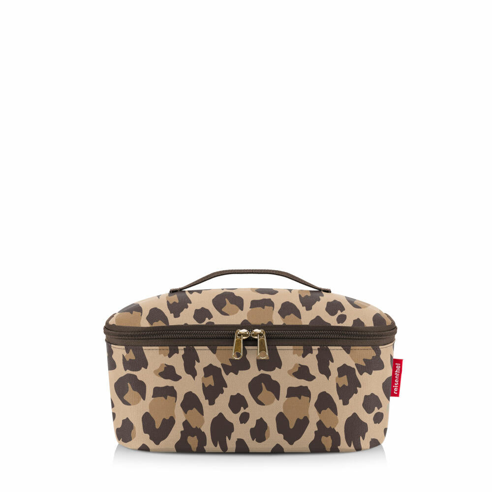 reisenthel coolerbag M pocket, Kühltasche, Isolierte Tasche, Thermotasche, Leo Macchiato, 4.5 L, LF6048