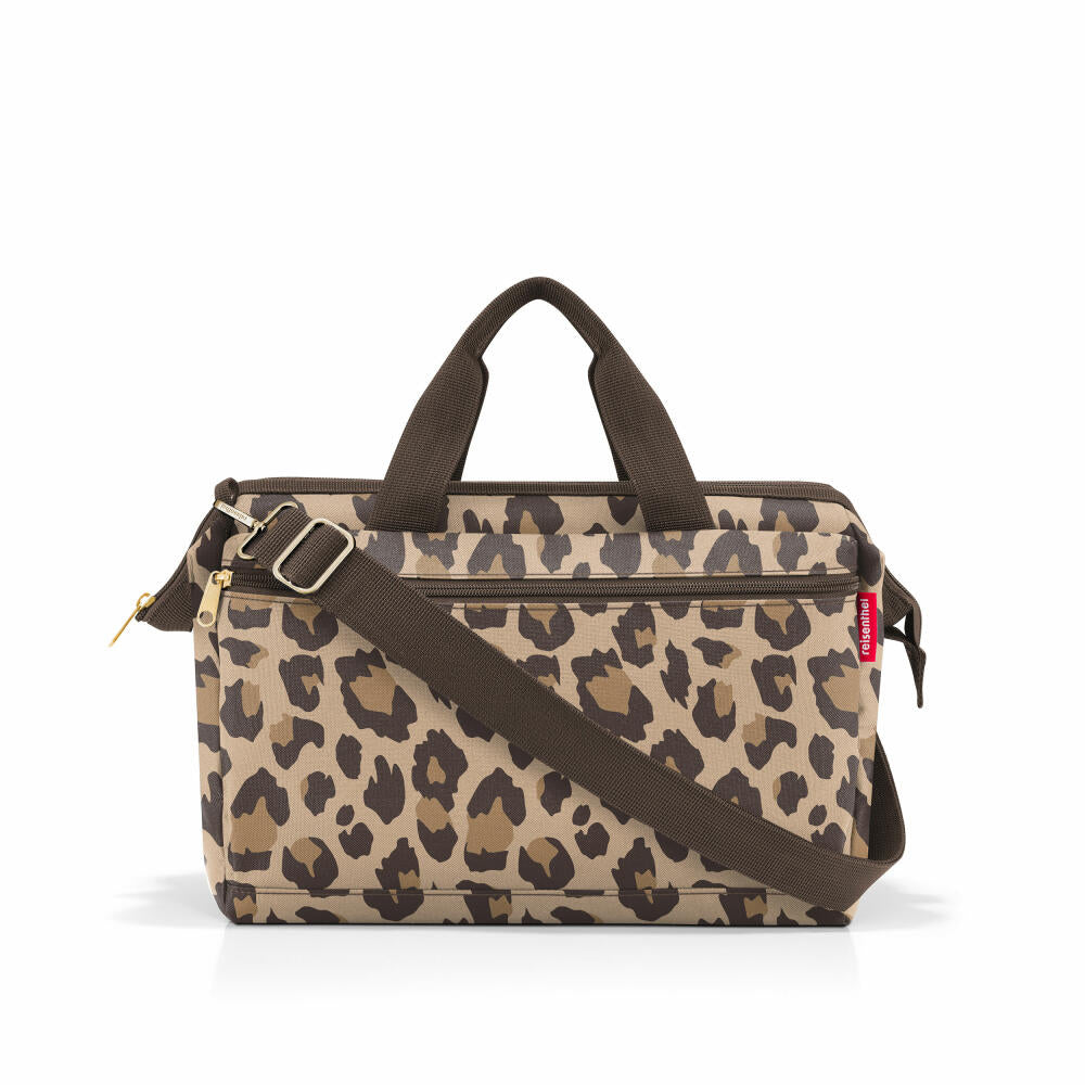 reisenthel allrounder S pocket, Handtasche, Tragetasche, Tasche, Leo Macchiato, 11 L, MO6048