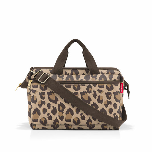 reisenthel allrounder S pocket, Handtasche, Tragetasche, Tasche, Leo Macchiato, 11 L, MO6048