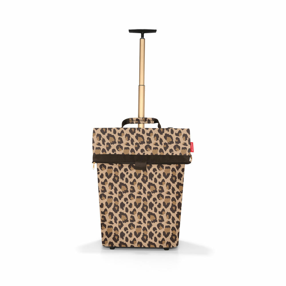 reisenthel trolley M, Einkaufstrolley, Einkaufstasche, Frame Leo Macchiato, 43 L, NT6047