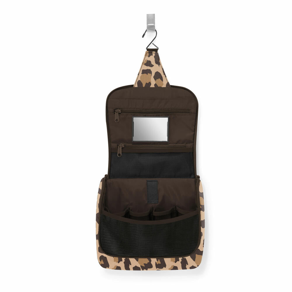 reisenthel toiletbag, Kulturtasche, Kulturbeutel, Kosmetiktasche, Leo Macchiato, 4 L, WH6048