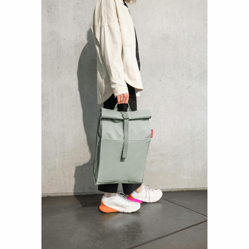 reisenthel urban rolltop, Rucksack, Tasche, Backpack, Twist Sage, 16 L, EN5048