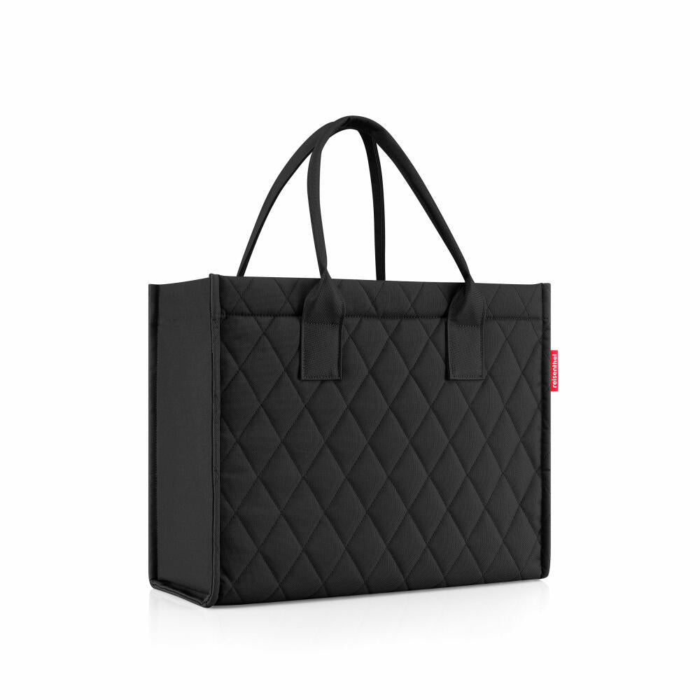 reisenthel daily shopper, Einkaufstasche, Tasche, rhombus Black, 14 L, DN7059
