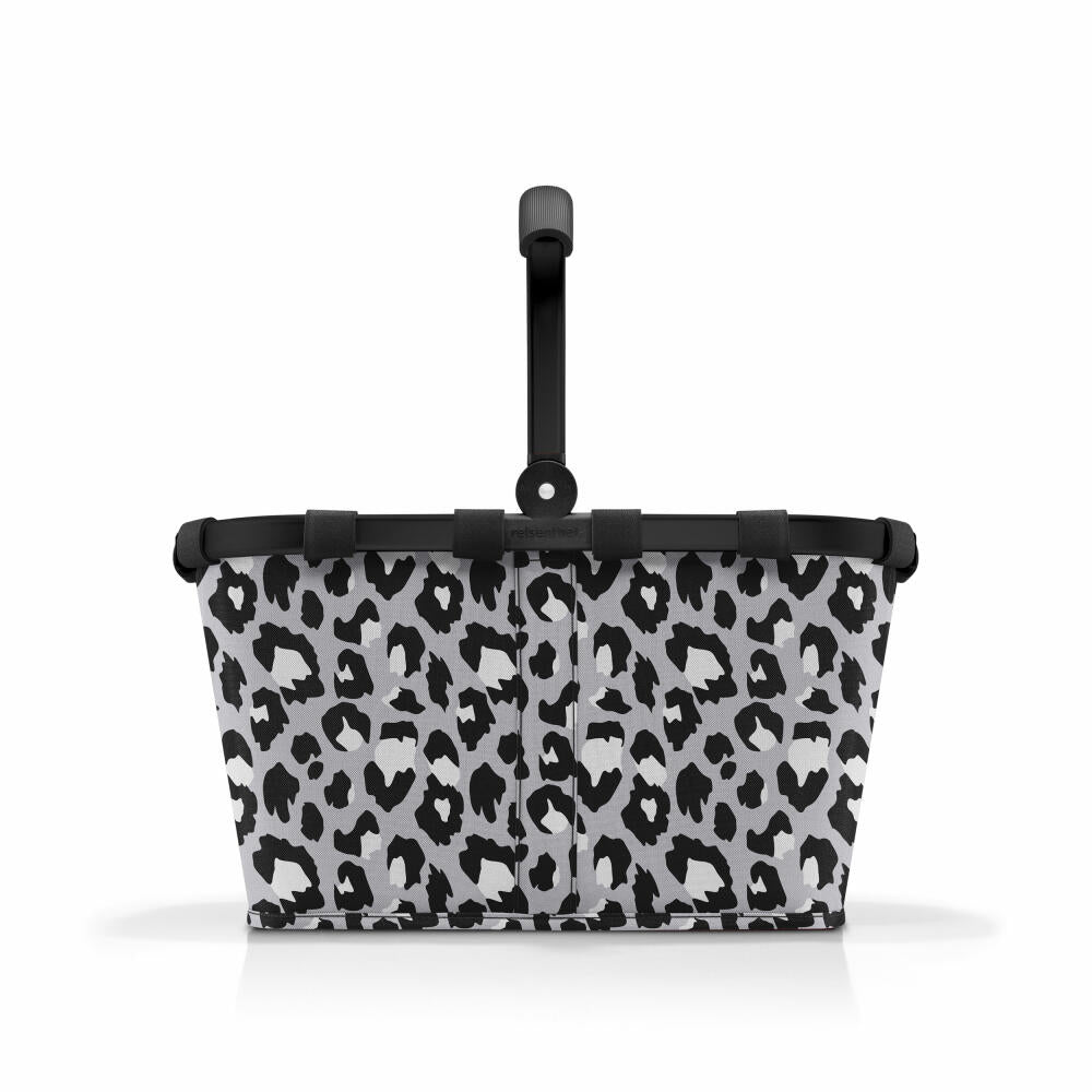 reisenthel carrybag, Einkaufskorb, Korb, Picknickkorb, Frame Leo Nero, 22 L, BK7081