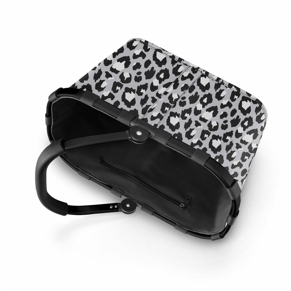 reisenthel carrybag, Einkaufskorb, Korb, Picknickkorb, Frame Leo Nero, 22 L, BK7081