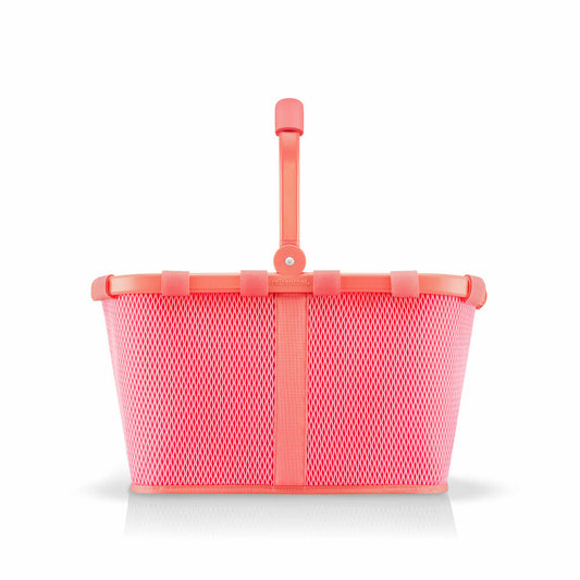 reisenthel carrybag, Einkaufskorb, Korb, Picknickkorb, Frame Mesh Coral, 22 L, BK3103