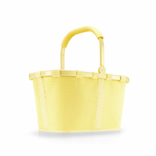 reisenthel carrybag, Einkaufskorb, Korb, Picknickkorb, Frame Mesh Lemon, 22 L, BK2037