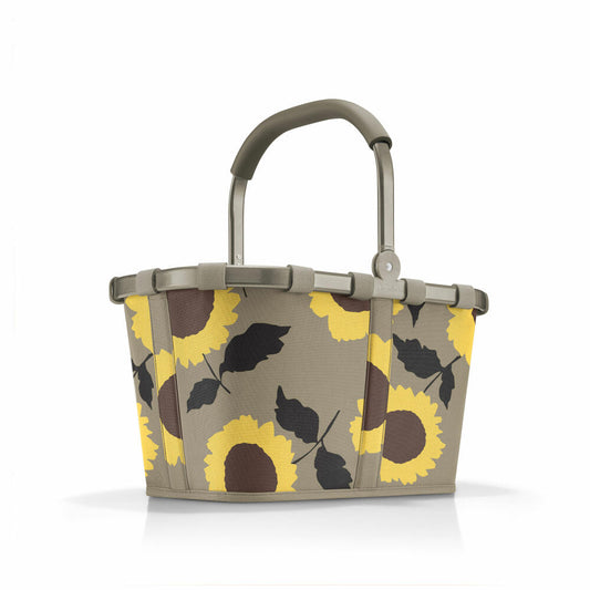 reisenthel carrybag, Einkaufskorb, Korb, Picknickkorb, Frame Sunflowers, 22 L, BK5053