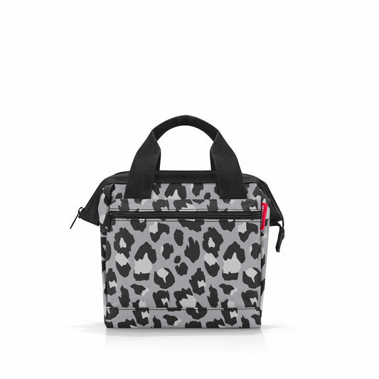 reisenthel allrounder cross, Handtasche, Tasche, Cross Body Bag, Leo Nero, 4 L, MQ7080