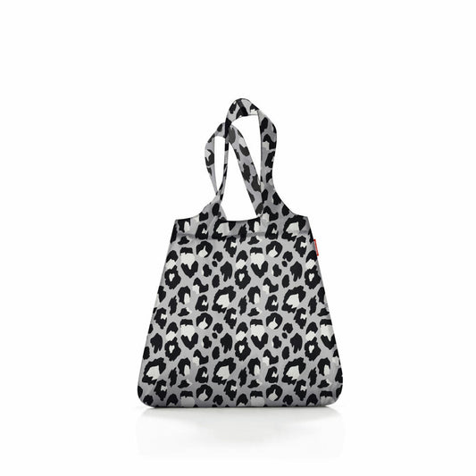 reisenthel mini maxi shopper, Einkaufstasche, Tragetasche, Tasche, Leo Nero, 15 L, AT7080