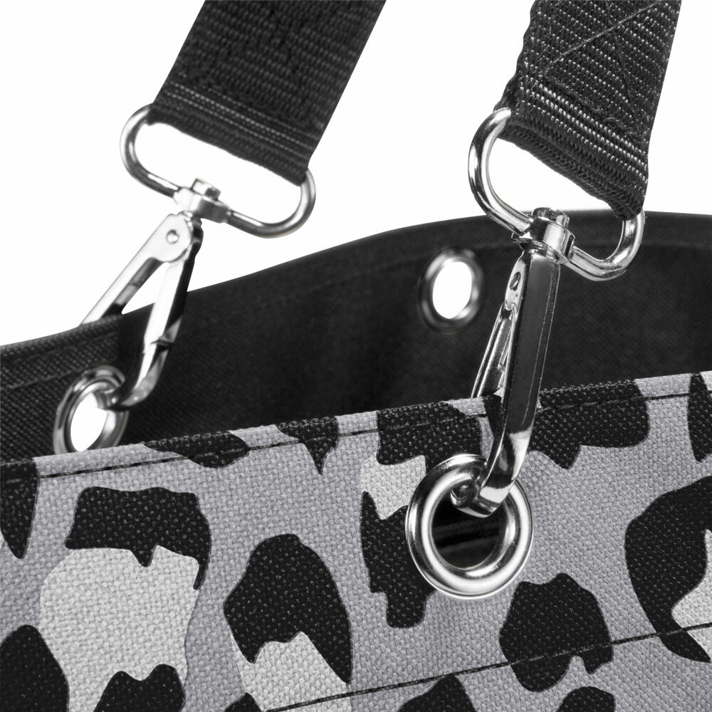 reisenthel shopper XL, Einkaufstasche, Tragetasche, Tasche, Leo Nero, 35 L, ZU7080