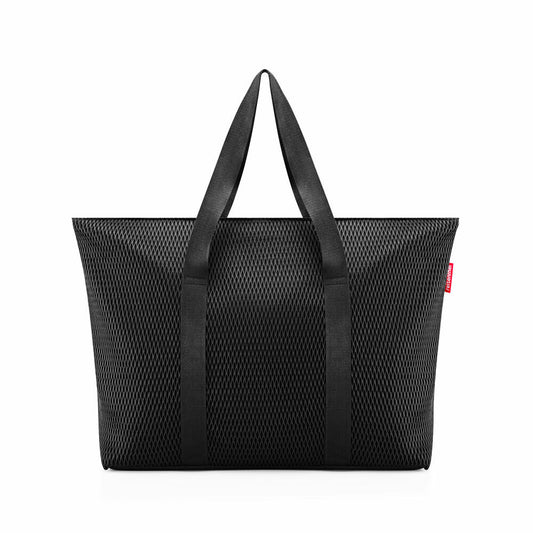 reisenthel extralite shopper L, Einkaufstasche, Tasche, Tragetasche, Mesh Black, 35 L, GJ7082
