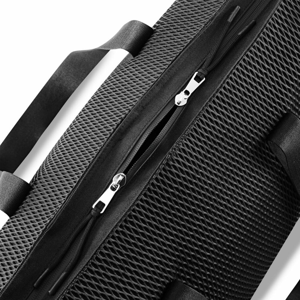 reisenthel extralite shopper L, Einkaufstasche, Tasche, Tragetasche, Mesh Black, 35 L, GJ7082