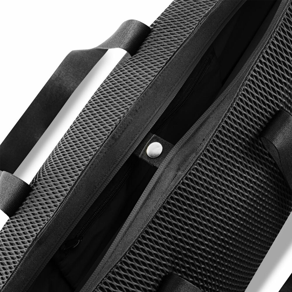 reisenthel extralite shopper L, Einkaufstasche, Tasche, Tragetasche, Mesh Black, 35 L, GJ7082