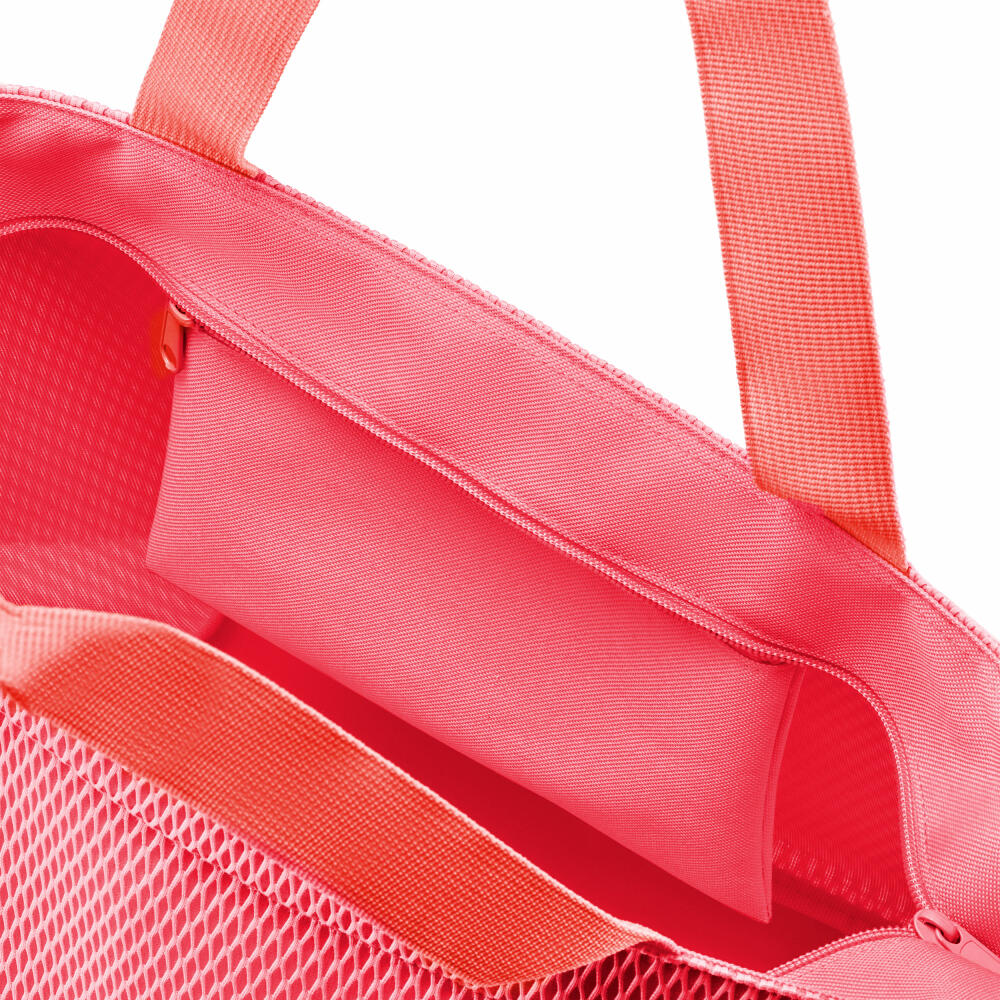 reisenthel shopper M, Einkaufstasche, Tragetasche, Tasche, Mesh Coral, 15 L, ZS3102