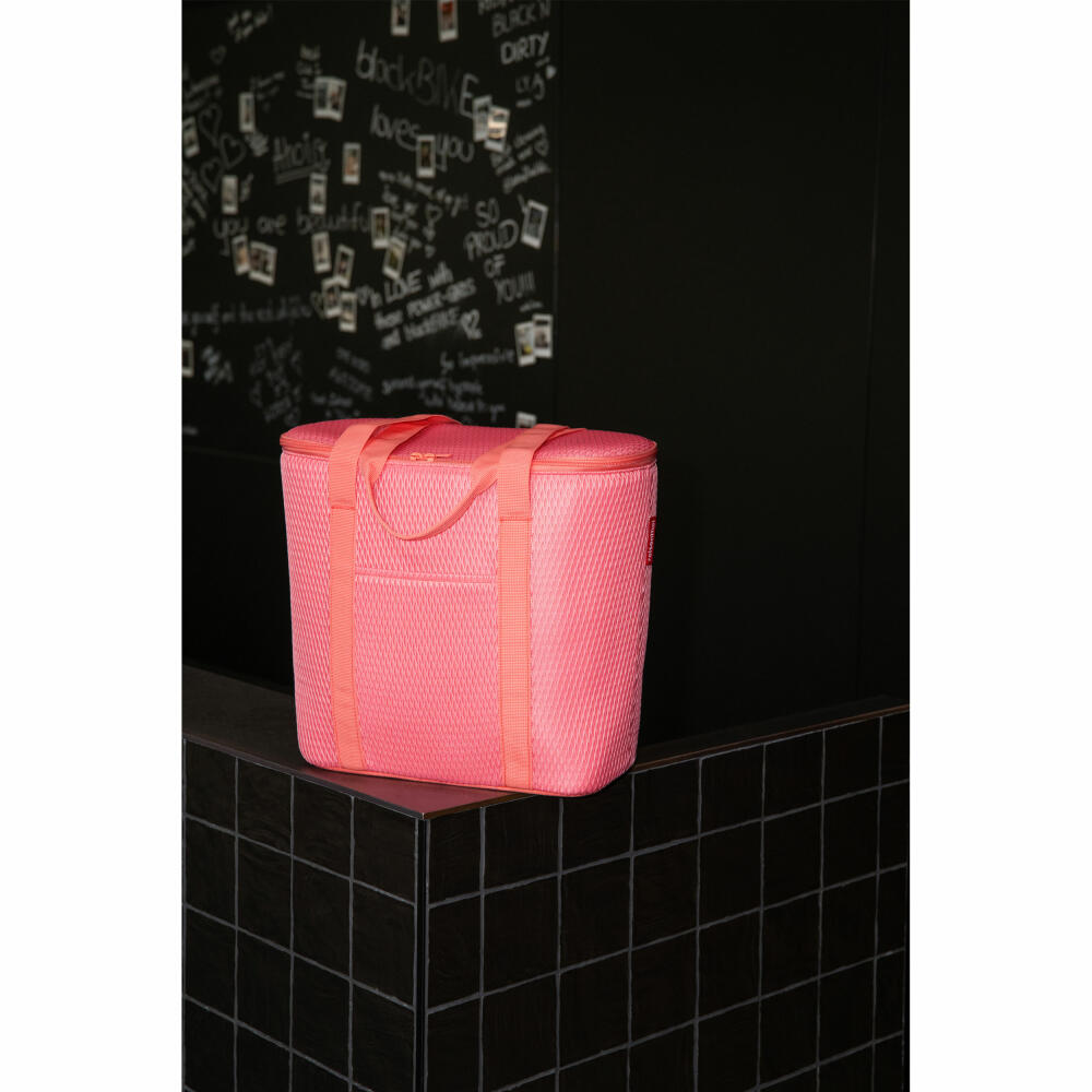 reisenthel thermoshopper, Isotasche, Kühltasche, Einkaufstasche, Tasche, Mesh Coral, 15 L, OV3102
