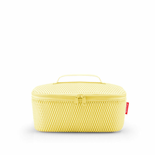 reisenthel coolerbag M pocket, Kühltasche, Isolierte Tasche, Thermotasche, Mesh Lemon, 4.5 L, LF2036