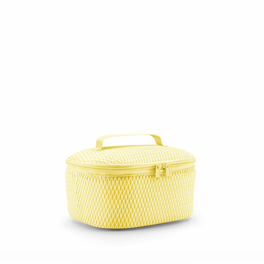 reisenthel coolerbag S pocket, Kühltasche, Isolierte Tasche, Thermotasche, Mesh Lemon, 2.5 L, LG2036